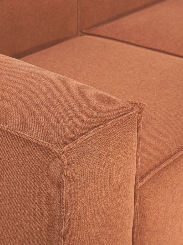 Ghế Sofa Lounge Nhung Tăm Băng Dài