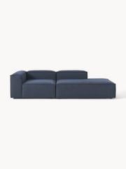 Ghế Sofa Lounge Nhung Tăm Băng Dài
