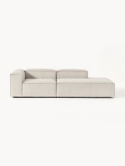 Ghế Sofa Lounge Nhung Tăm Băng Dài