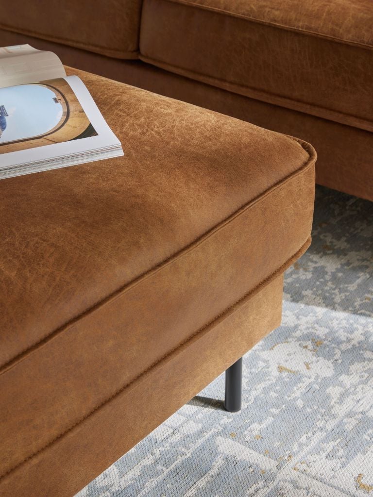 Ghế Sofa Da Đơn Giản Phong Cách Bắc Âu