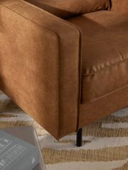 Ghế Sofa Da Đơn Giản Phong Cách Bắc Âu