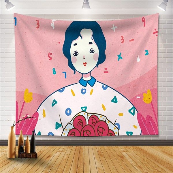 Tranh Vải Treo Tường Hoạt Hình Đáng Yêu