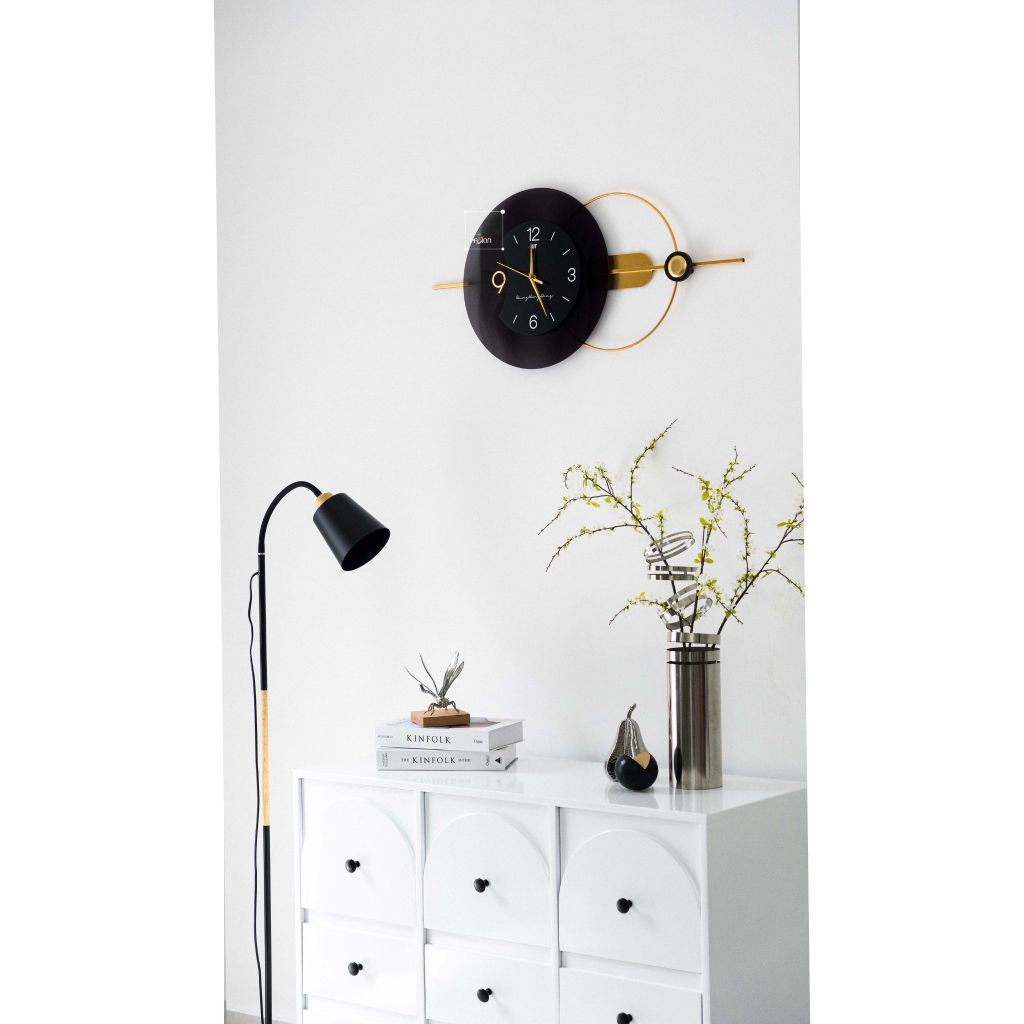 Đồng Hồ Treo Tường Cao Cấp Acrylic 2 Hình Tròn