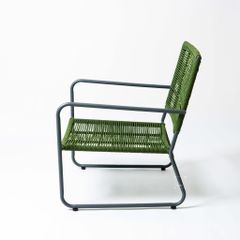 Ghế Sắt Ngoài Trời Đan Dây Split