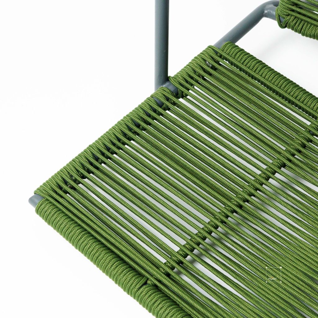 Ghế Sắt Ngoài Trời Đan Dây Split