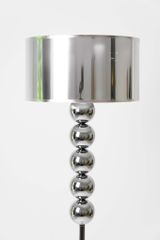 Đèn Sàn Inox Mạ Điện Phong Cách Retro Khối Tròn Thân Đèn
