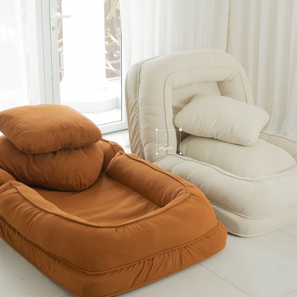 Ghế Nằm Thư Giãn Tatami Kèm Đệm Gối Gấp Gọn