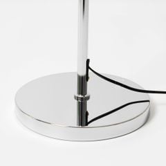 Đèn Sàn Inox Mạ Điện Phong Cách Retro Khối Tròn Thân Đèn
