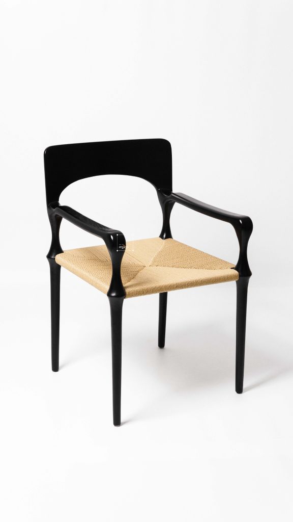 Ghế Ăn Gỗ Ash Đan Dây Indochine