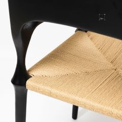 Ghế Ăn Gỗ Ash Đan Dây Indochine