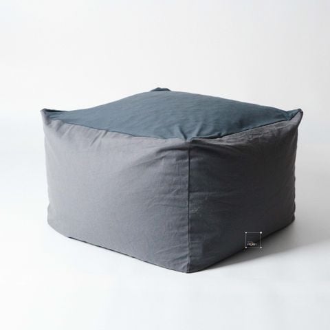 Ghế Lười Túi Đậu Hình Trụ Vuông Cotton Thun Mềm Mại