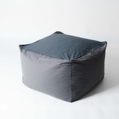 Ghế Lười Túi Đậu Hình Trụ Vuông Cotton Thun Mềm Mại