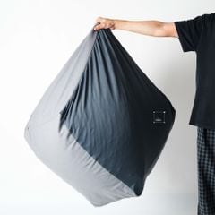 Ghế Lười Túi Đậu Hình Trụ Vuông Cotton Thun Mềm Mại