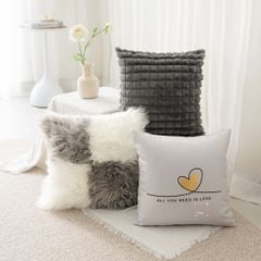 Set Vỏ Gối Tựa Lưng Phối Mẫu Phong Cách Hiện Đại 12