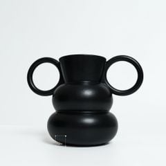Bình Gốm Họa Tiết Sáng Tạo Phong Cách Minimalist