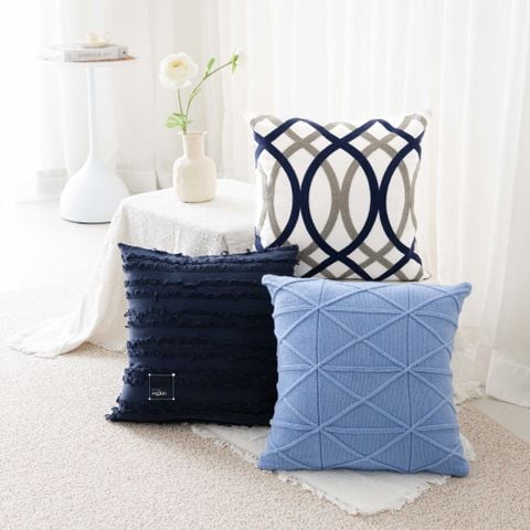 Set Vỏ Gối Tựa Lưng Phối Mẫu Phong Cách Hiện Đại 17