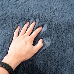 Thảm Lông Thỏ Sợi Lông Sát Mềm Mại Đế Canvas Thảm Trang Trí Cao Cấp