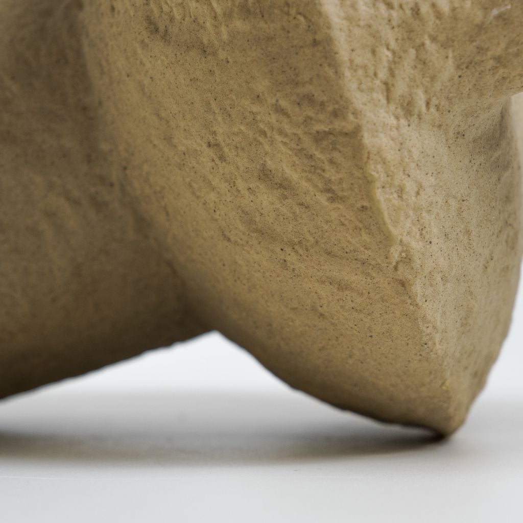 Bình Hoa Gốm Wabi Sabi Nâu Cổ Daigo