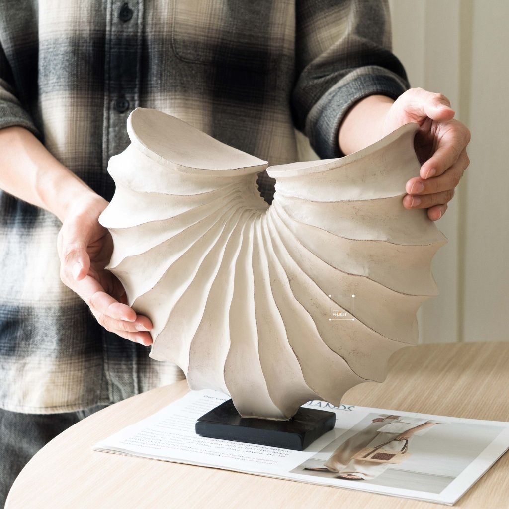 Tượng Decor Phong Cách Wabi Sabi Hình Chiếc Nhẫn