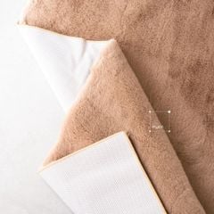 Thảm Lông Thỏ Sợi Lông Sát Mềm Mại Đế Canvas Thảm Trang Trí Cao Cấp