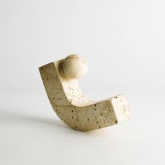 Tượng Décor Phong Cách Wabi Sabi Quả Bóng Tròn Chữ V