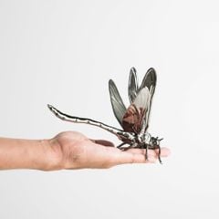 Tượng Chuồn Chuồn Trang Trí Bằng Kim Loại Sang Trọng