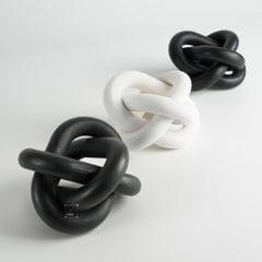 Đồ Decor Để Bàn Khối Tròn Gỗ 3 Vòng Dây Chuyền