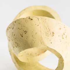 Đồ Trang Trí Hình Học Xoắn Wabi Sabi Trừu Tượng