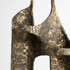 Tượng Decor Đồng Phong Cách Wabi-sabi Cổ Điêu Khắc Vũ Công