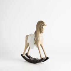 Ngựa Gỗ Decor Phong Cách Retro Châu Âu