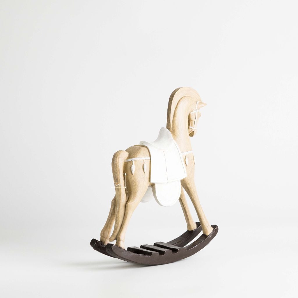 Ngựa Gỗ Decor Phong Cách Retro Châu Âu