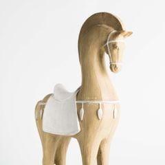 Ngựa Gỗ Decor Phong Cách Retro Châu Âu