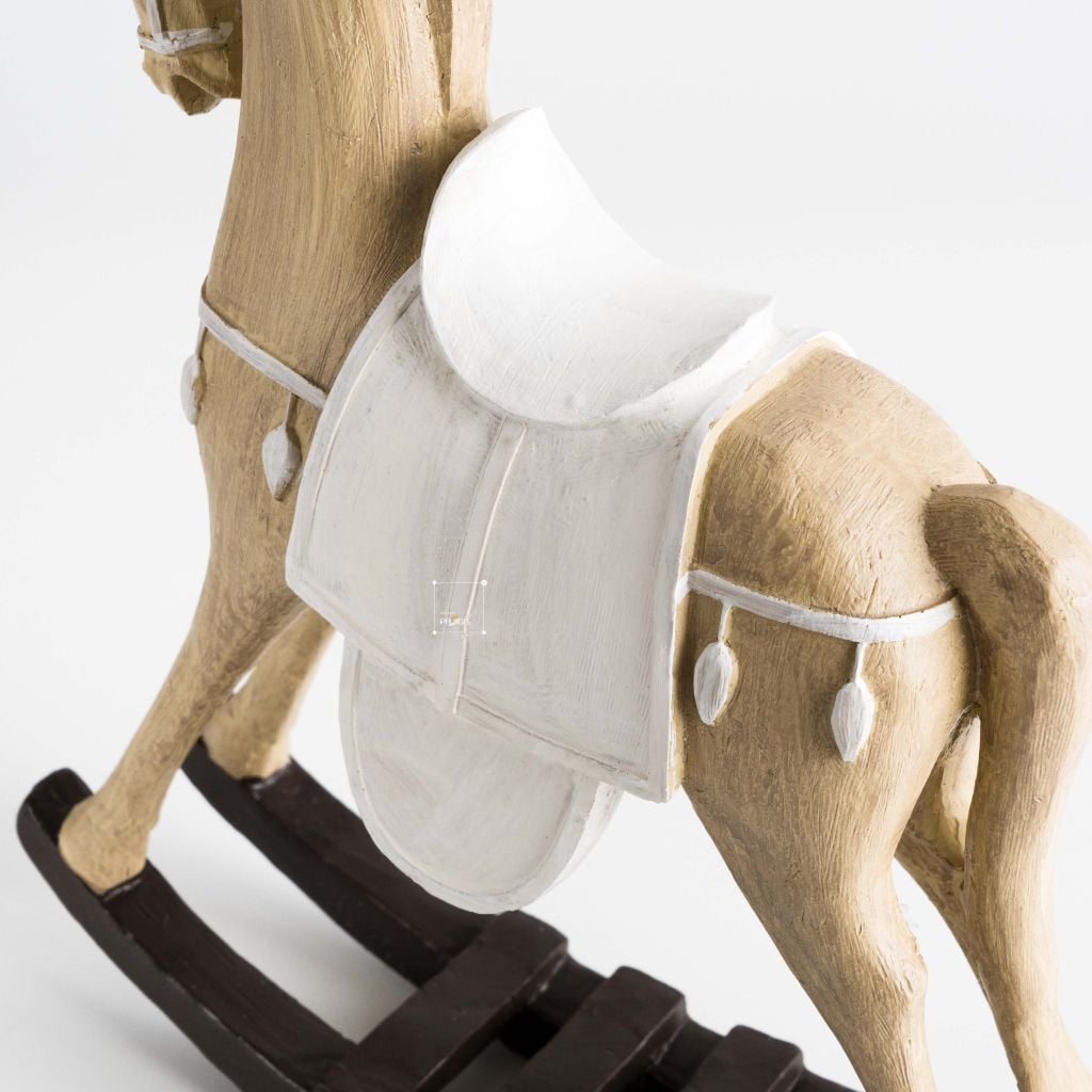 Ngựa Gỗ Decor Phong Cách Retro Châu Âu