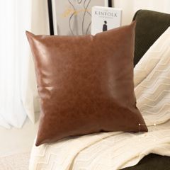 Vỏ Gối Tựa Lưng Canvas In Màu Phong Cách Scandivi