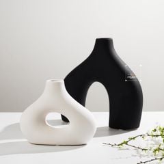 Set Bình hoa Trang Trí Khu Vực Ra Vào Kệ Tủ Bàn Làm Việc Sang Trọng