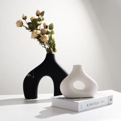 Set Bình hoa Trang Trí Khu Vực Ra Vào Kệ Tủ Bàn Làm Việc Sang Trọng