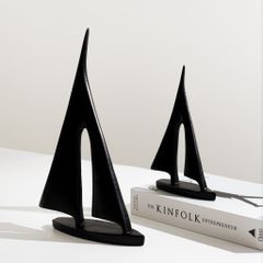 Set Tượng Thuyền Buồm Trang Trí Khu Vực Ra Vào Kệ Tủ Bàn Làm Việc Sang