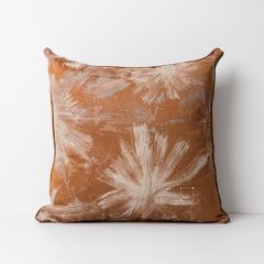 Vỏ Gối Tựa Lưng Jacquard Tông Nâu Sang Trọng