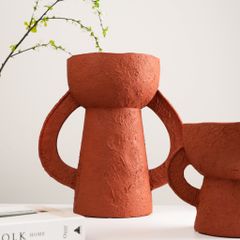 Set Tượng Decor Gốm Sứ Tay Cầm Hình Chiếc Cup Trừu Tượng