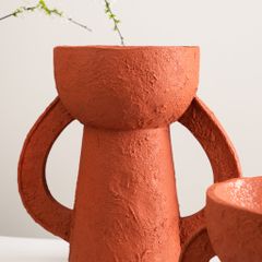 Set Tượng Decor Gốm Sứ Tay Cầm Hình Chiếc Cup Trừu Tượng