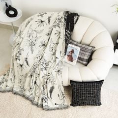 Thảm Phủ Trang Trí Sofa Size Đại Lông Nhung Dày Sang Trọng