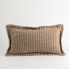 Set Vỏ Gối Tựa Lưng Phong Cách Nâu Be Tối Giản - Set 1