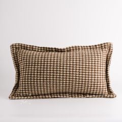 Set Vỏ Gối Tựa Lưng Phong Cách Nâu Be Tối Giản - Set 2