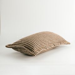 Set Vỏ Gối Tựa Lưng Phong Cách Nâu Be Tối Giản - Set 1