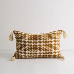 Set Vỏ Gối Tựa Lưng Phong Cách Nâu Be Tối Giản - Set 8