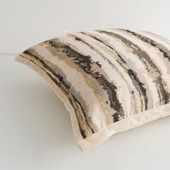 Set Vỏ Gối Tựa Lưng Phong Cách Nâu Be Tối Giản - Set 9