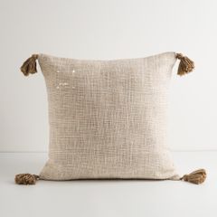 Set Vỏ Gối Tựa Lưng Phong Cách Nâu Be Tối Giản - Set 10