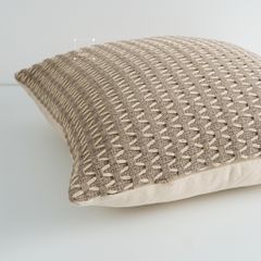 Set Vỏ Gối Tựa Lưng Phong Cách Nâu Be Tối Giản - Set 10