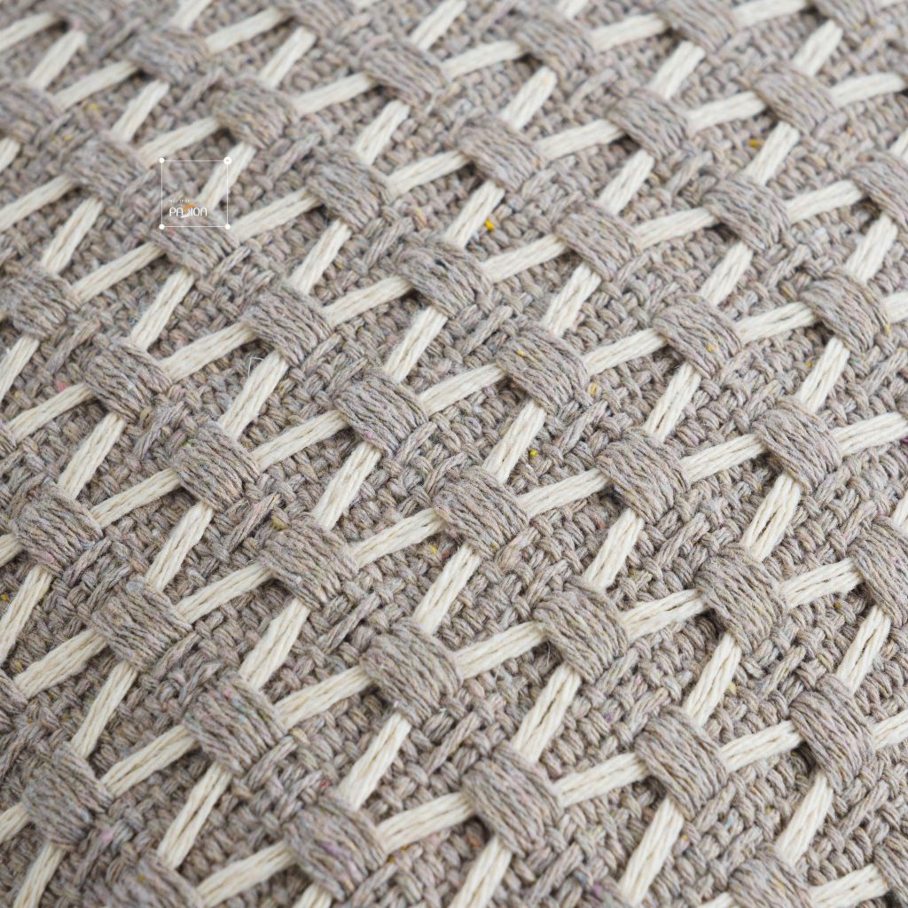 Set Vỏ Gối Tựa Lưng Phong Cách Nâu Be Tối Giản - Set 10