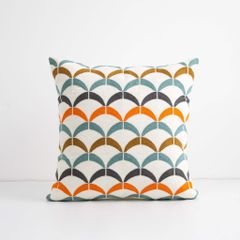 Vỏ Gối Tựa Lưng Sofa Thêu Hoa Châu Âu